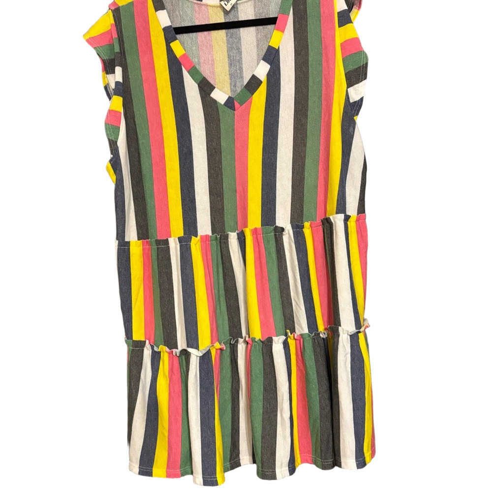 Sew in Love Colorful Striped Tank Top